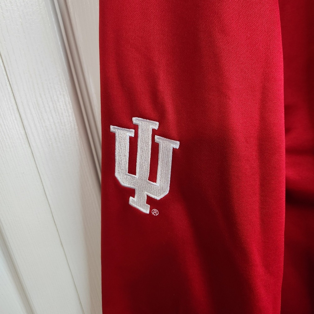Knights Apparel Indiana Hoosiers Hoodie Mens 2XL Red NCAA IU Pullover Sweatshirt - Picture 3 of 8